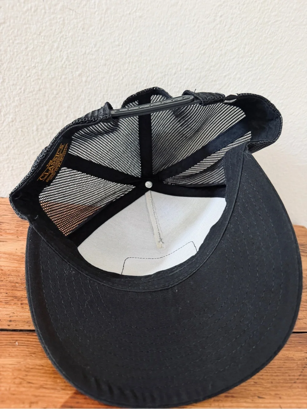 Salty Crew Black SnapBack Stealth Trucker Mesh Back Hat